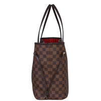 Louis Vuitton Neverfull MM Damier Ebene (no pouch) Side
