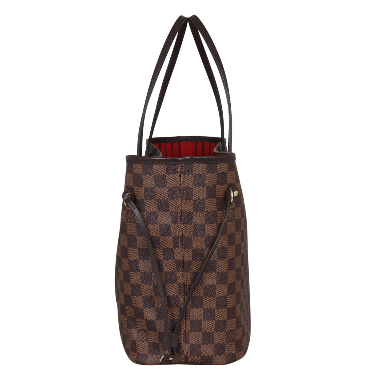 Louis Vuitton Neverfull MM Damier Ebene (no pouch) Side