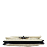 Chanel Woven Leather Flap Bag Base