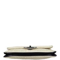 Chanel Woven Leather Flap Bag Base