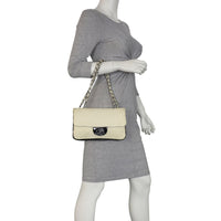 Chanel Woven Leather Flap Bag Mannequin