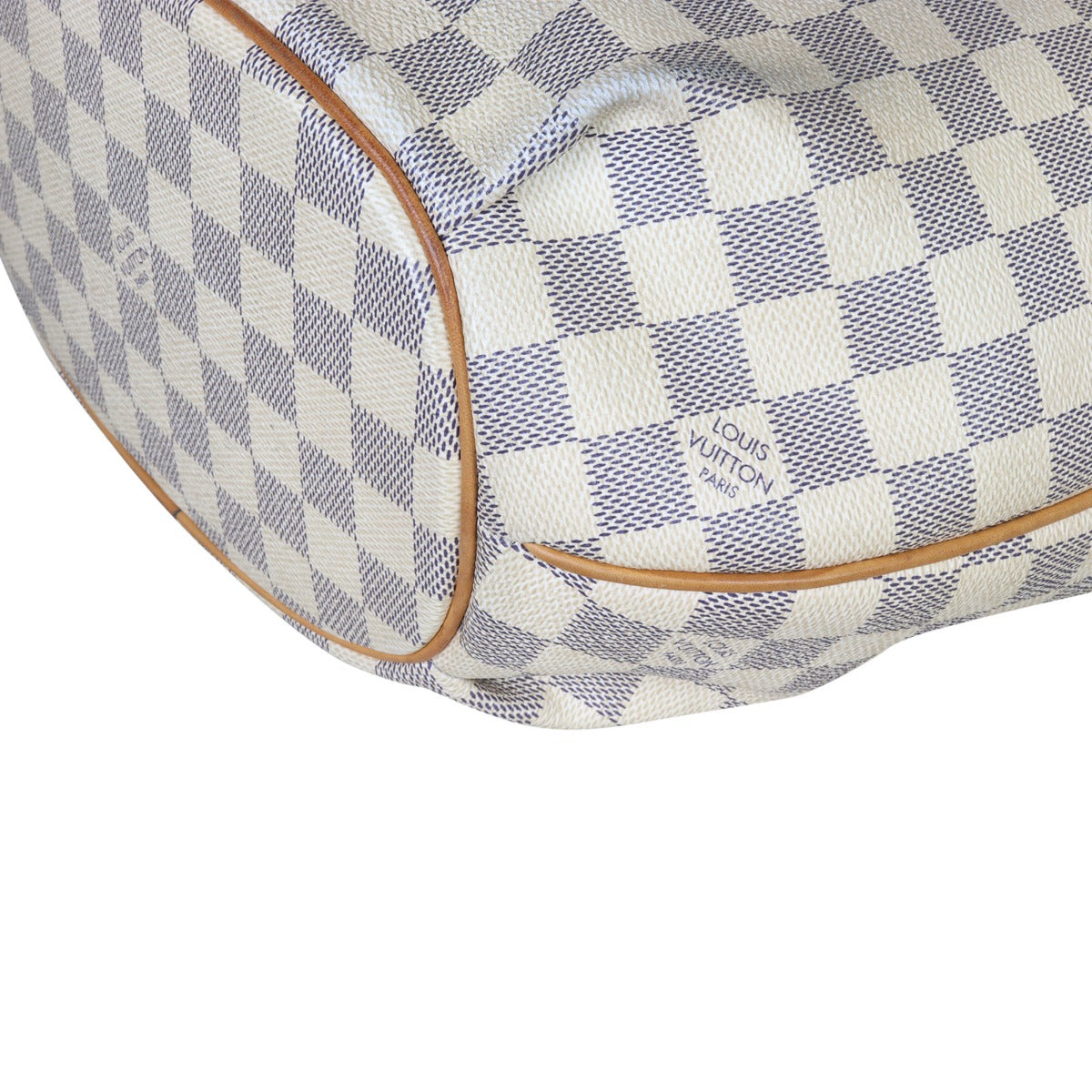 Louis Vuitton Riviera PM Damier Azur Corner Closeup