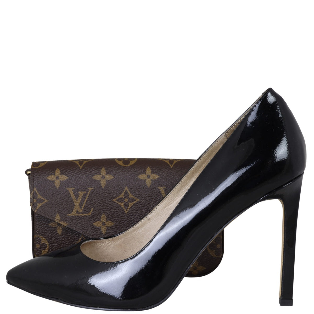 Louis Vuitton Felicie Strap & Go Monogram Shoe
