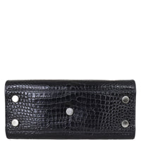 Saint Laurent Sac de Jour Nano Croc-Embossed Base