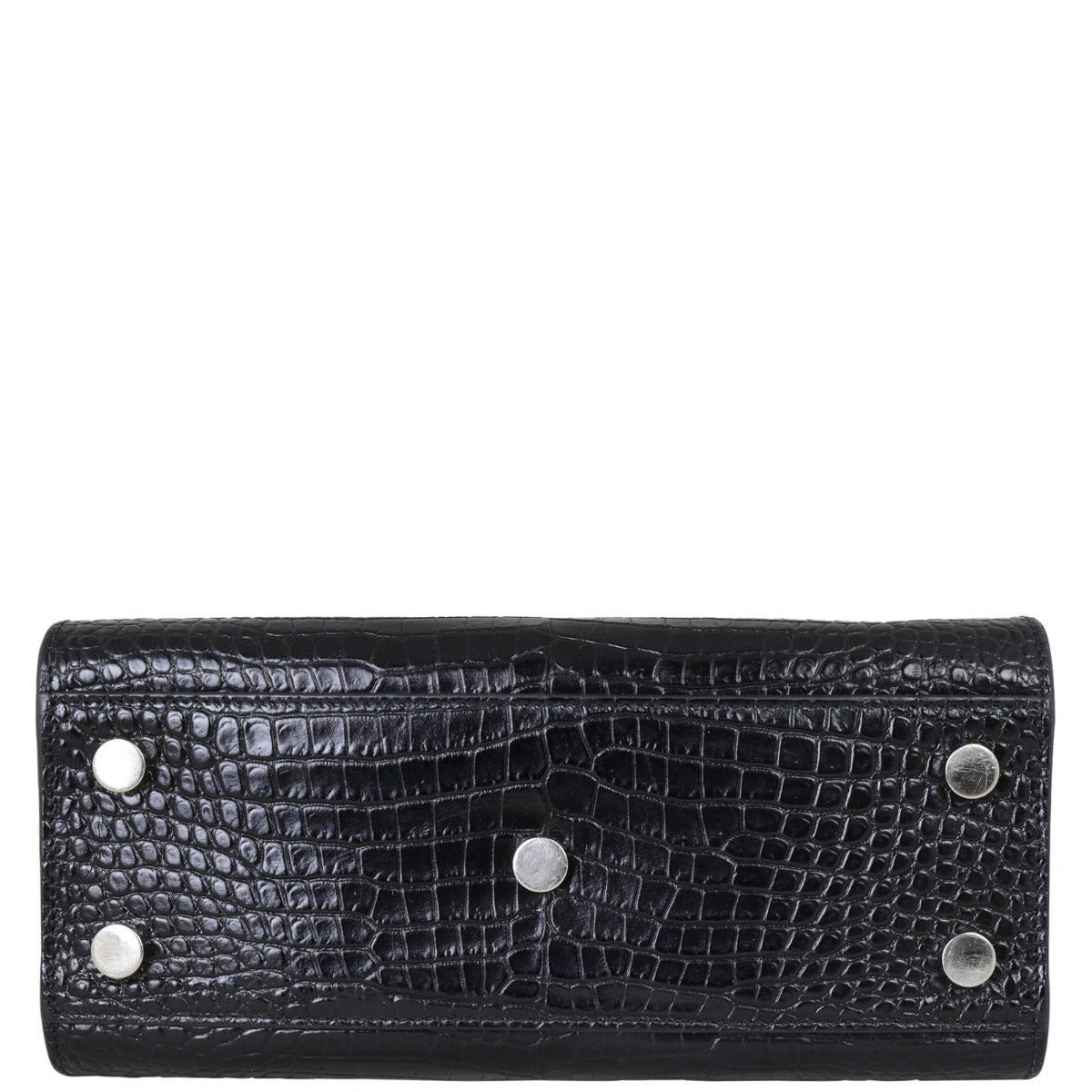 Saint Laurent Sac de Jour Nano Croc-Embossed Base