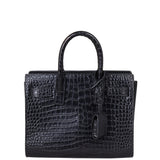 Saint Laurent Sac de Jour Nano Croc-Embossed Front