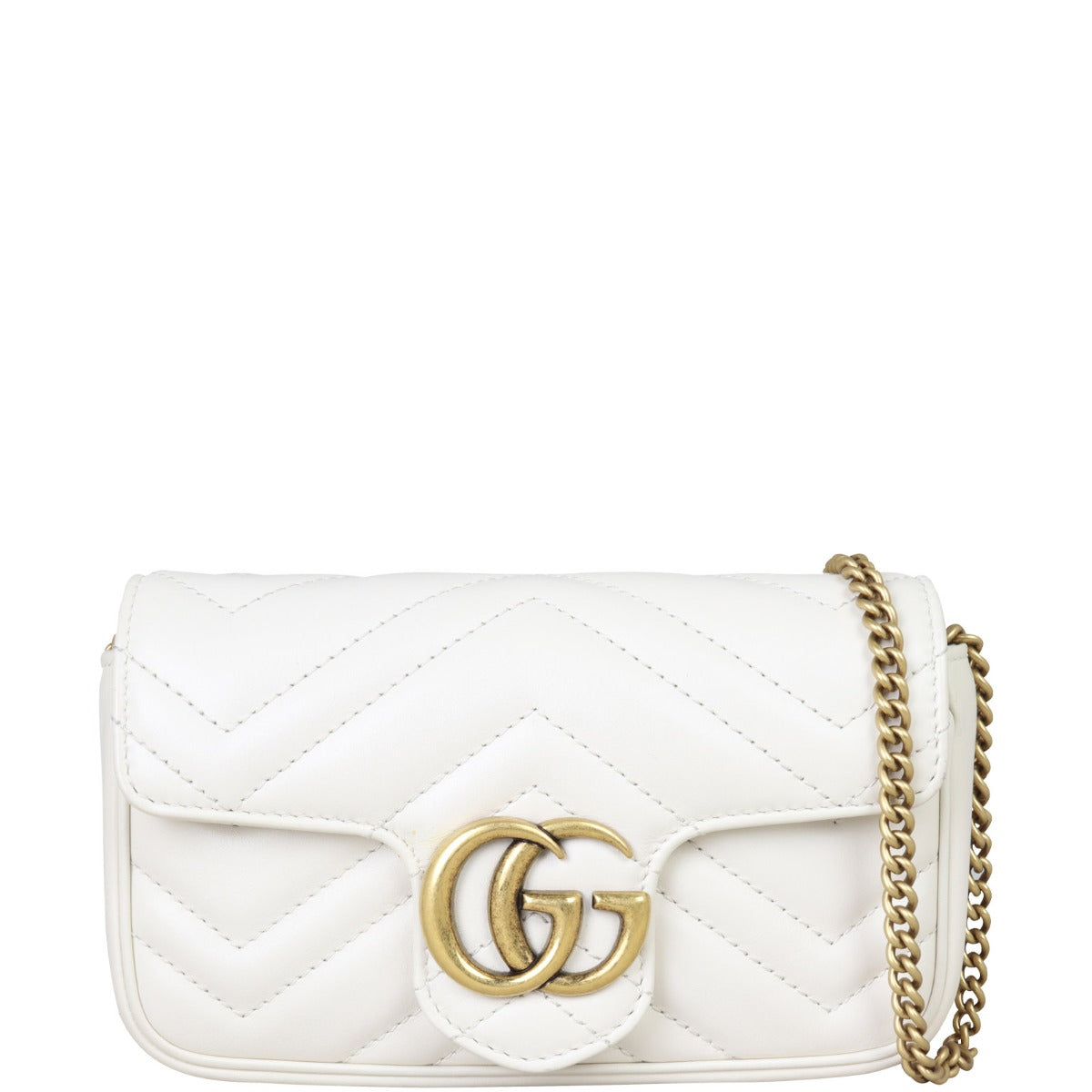 Gucci GG Marmont Matelasse Super Mini Shoulder Bag