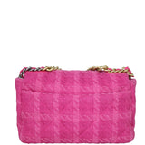 Chanel 19 Tweed Flap Bag Large | Pink
