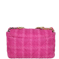 Chanel 19 Tweed Flap Bag Large | Pink
