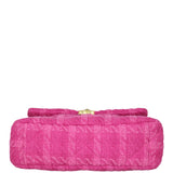 Chanel 19 Tweed Flap Bag Large | Pink