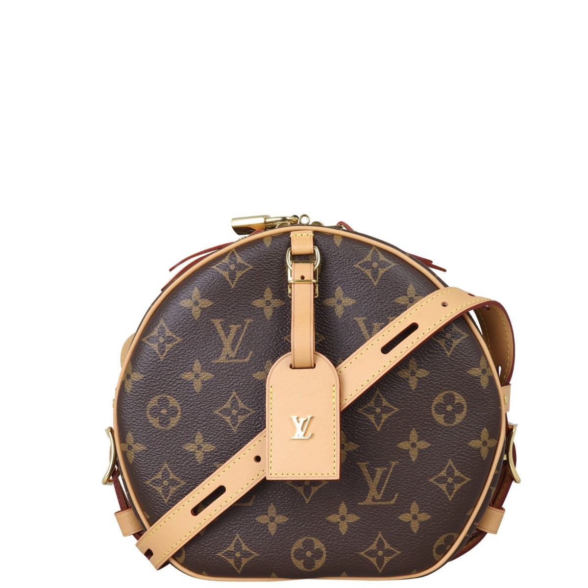 Louis Vuitton Boite Chapeau Souple Monogram Front with Strap