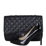 Chanel Classic Single Flap Jumbo  Shoe