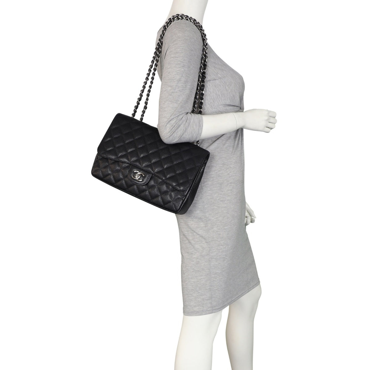 Chanel Classic Single Flap Jumbo  Mannequin