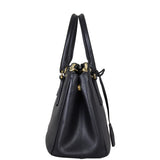 Prada Saffiano Lux Galleria Double Zip Tote Mini Side