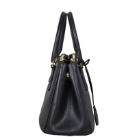 Prada Saffiano Lux Galleria Double Zip Tote Mini Side