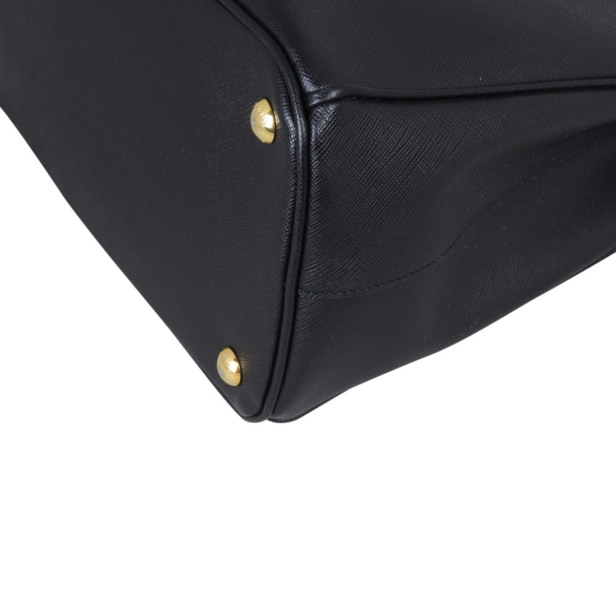 Prada Saffiano Lux Tote Corner Closeup