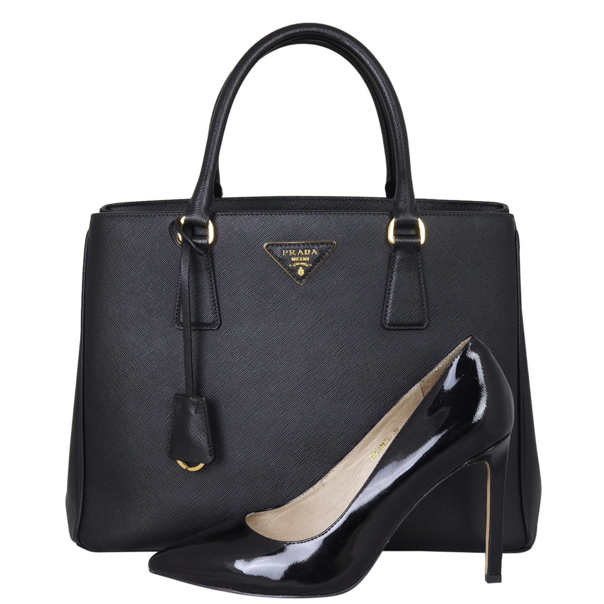 Prada Saffiano Lux Tote Shoe