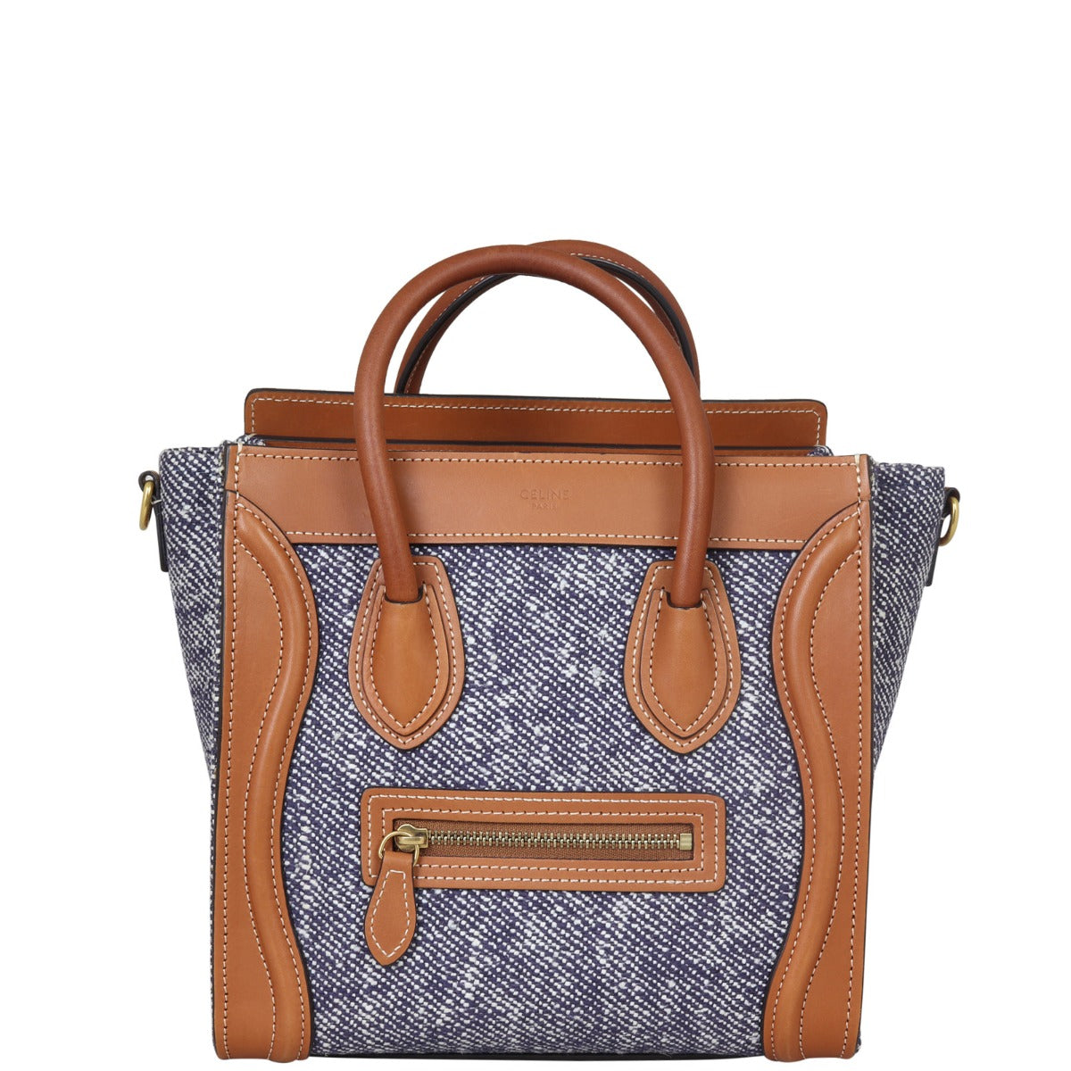 Celine Nano Luggage Tote Front