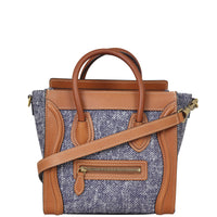 Celine Nano Luggage Tote Front with Strap