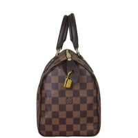 Louis Vuitton Speedy 25 Damier Ebene Side