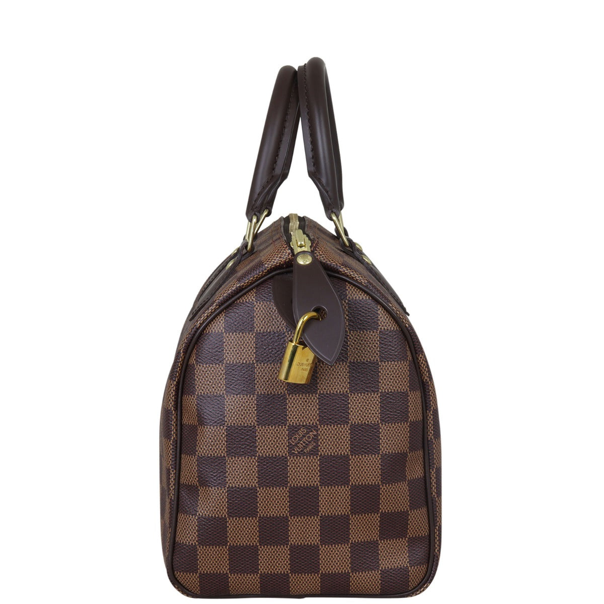 Louis Vuitton Speedy 25 Damier Ebene Side