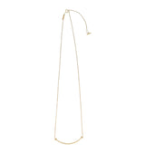 Tiffany & Co T Smile Pendant Small 18k Yellow Gold