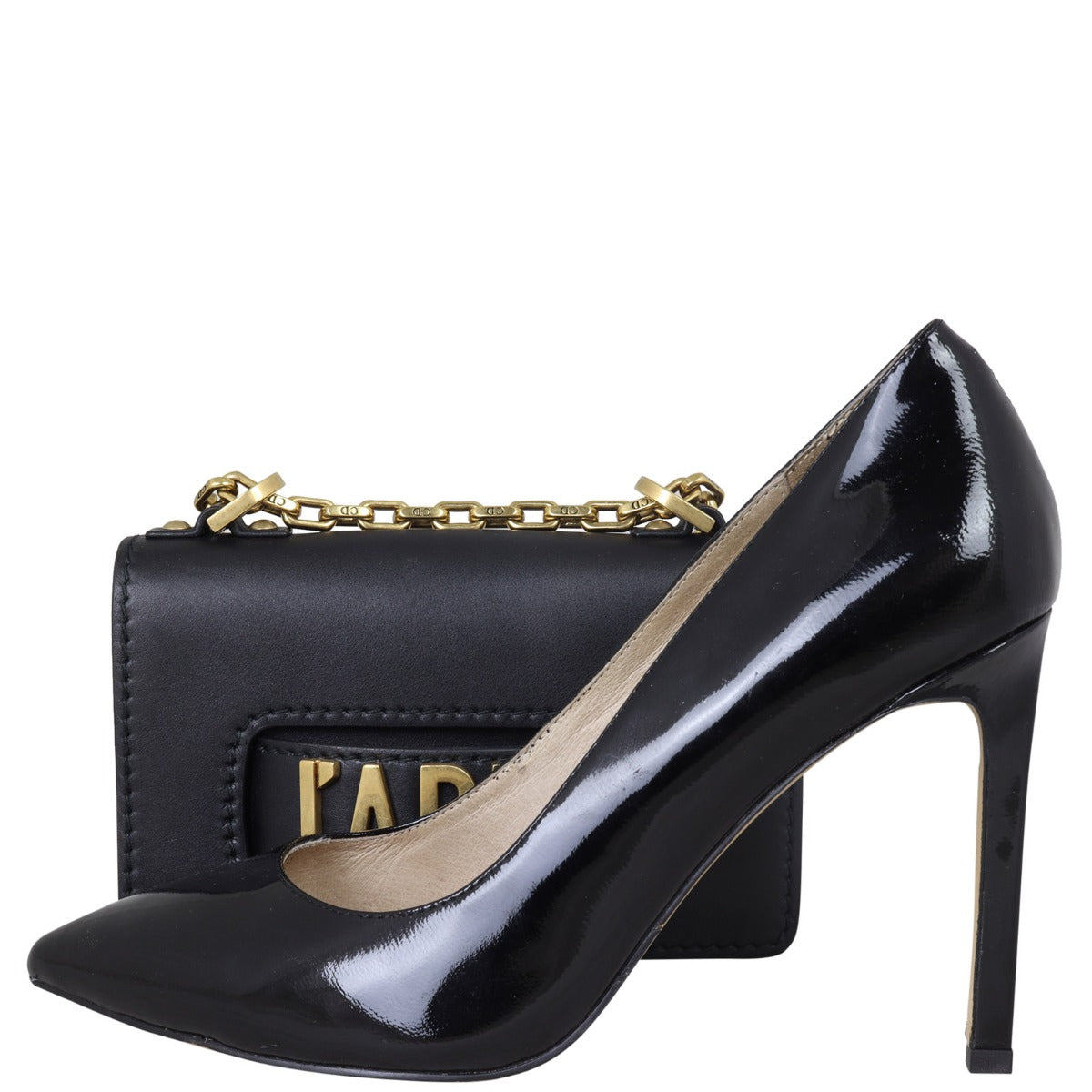 Dior D’Adior Chain Flap Bag Crossbody Shoe