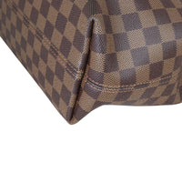 Louis Vuitton Graceful PM Damier Ebene Corner Closseup