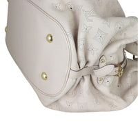 Louis Vuitton Mahina XL Perforated Monogram Corner Closeup