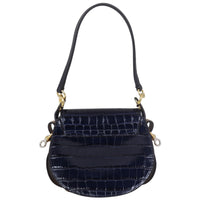 Chloe Tess Small Croc-Embossed Back