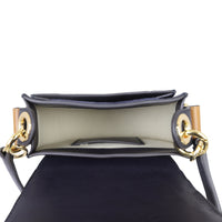 Chloe Tess Small Croc-Embossed Interior