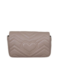 Gucci GG Marmont Super Mini Shoulder Bag Back