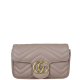 Gucci GG Marmont Super Mini Shoulder Bag Front