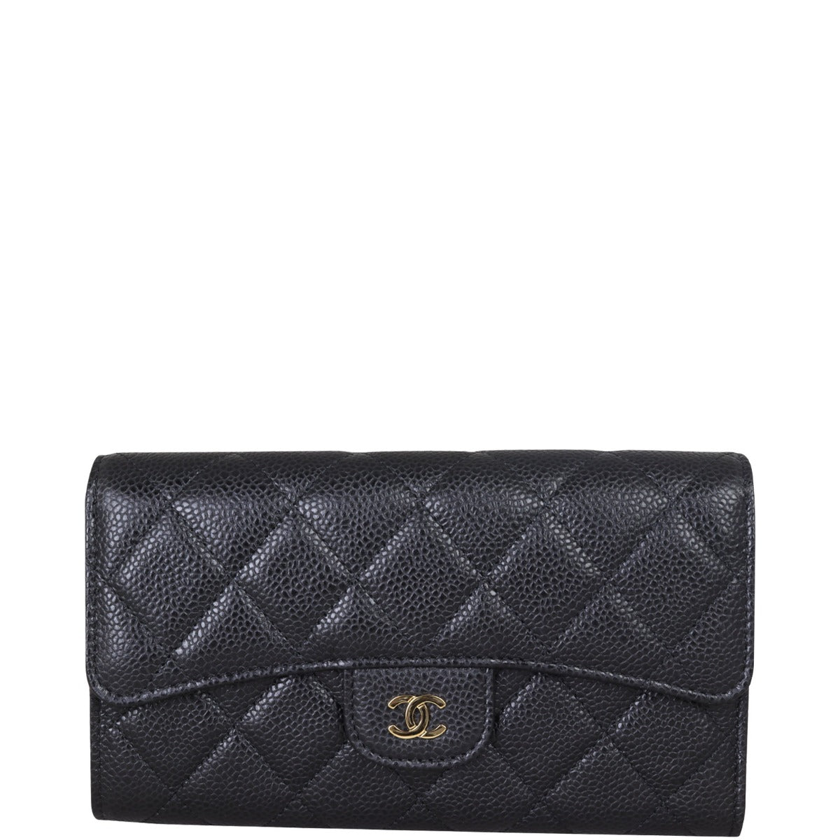 Chanel Classic Flap Long Wallet Front