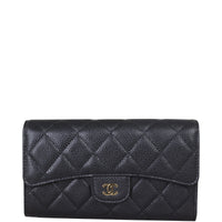 Chanel Classic Flap Long Wallet Front
