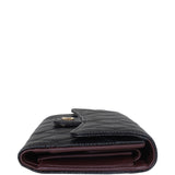 Chanel Classic Flap Long Wallet Side