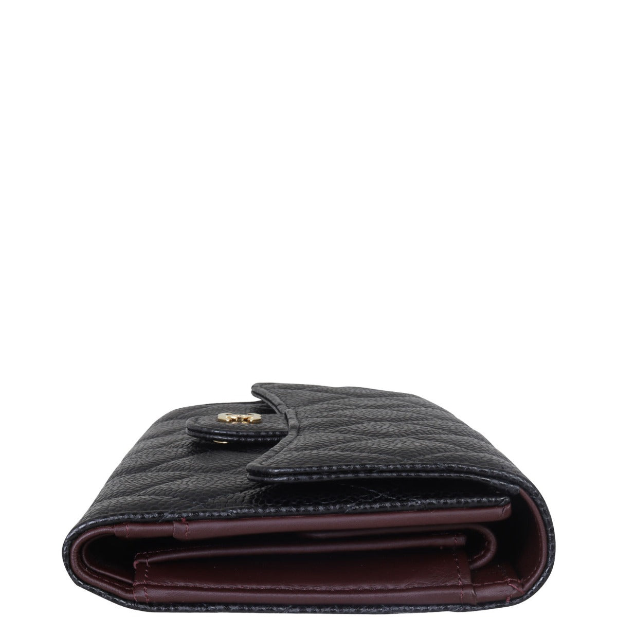 Chanel Classic Flap Long Wallet Side