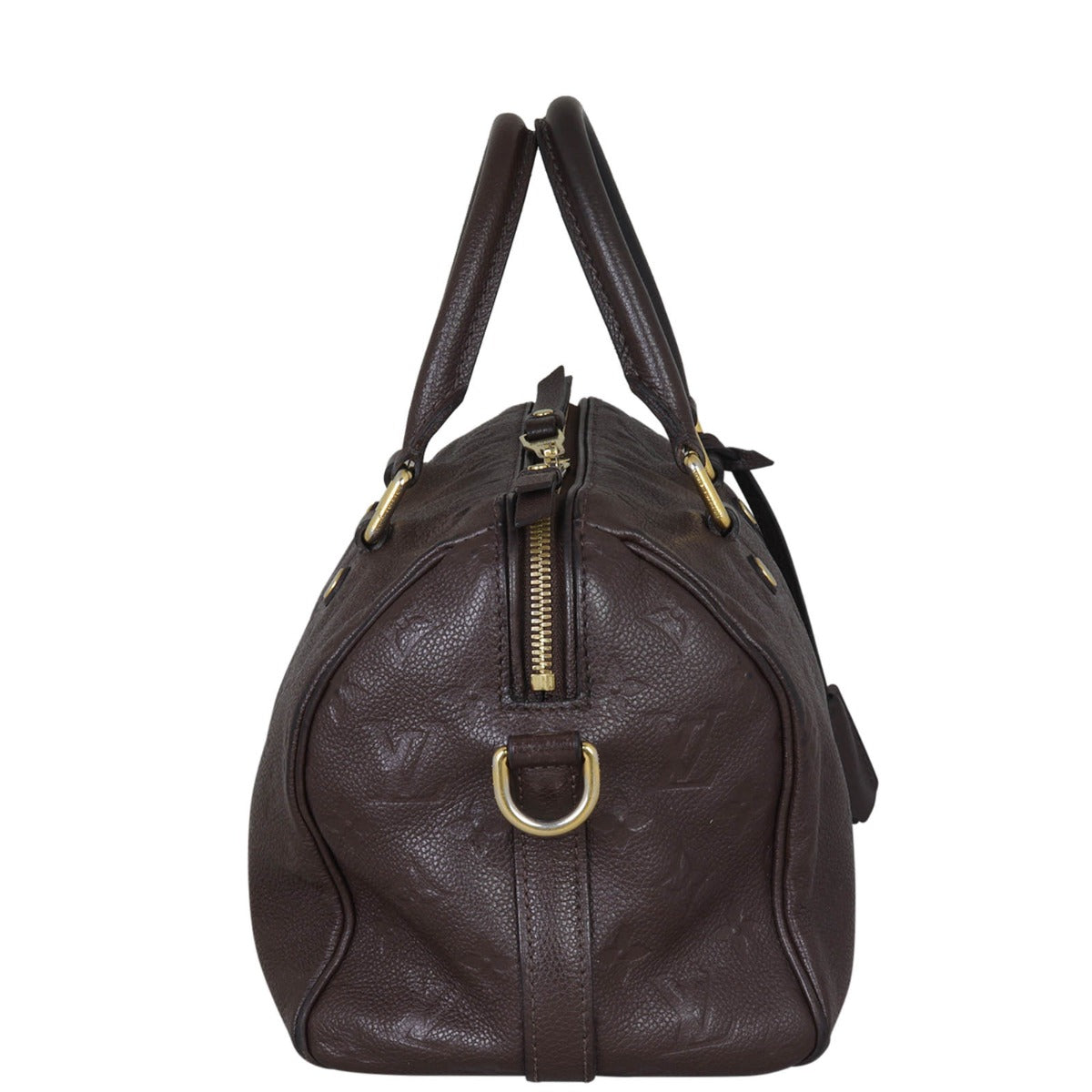 Louis Vuitton Speedy 25 Bandouliere Monogram Empreinte Side
