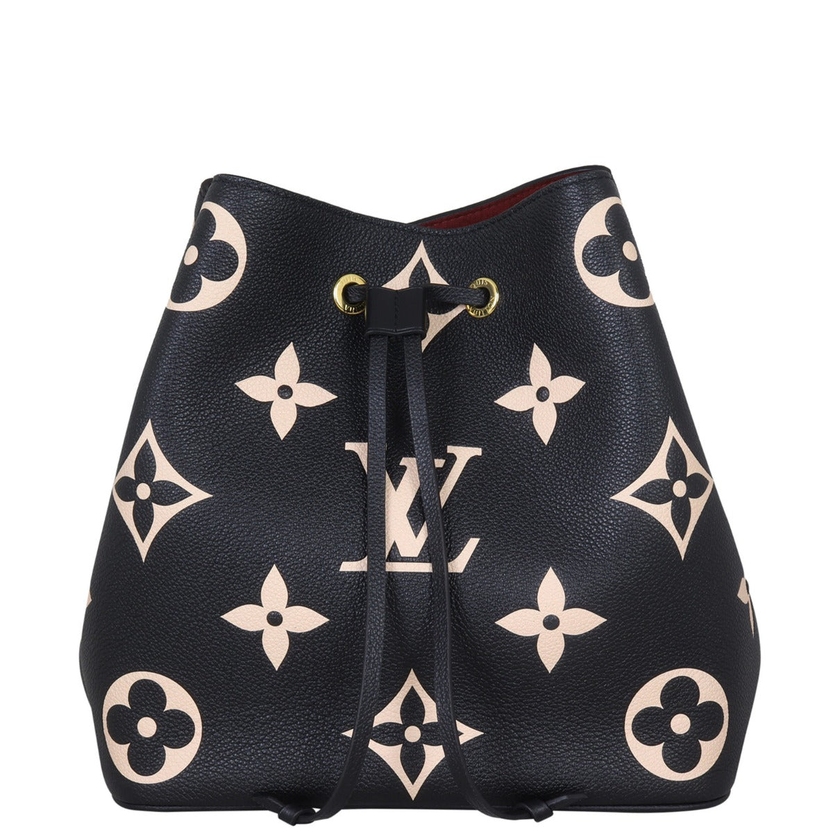 Louis Vuitton NeoNoe MM Monogram Empreinte Giant Bicolour Front