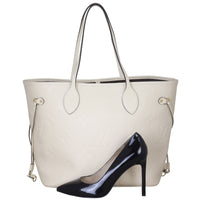Louis Vuitton Neverfull MM Monogram Empreinte Giant Shoe