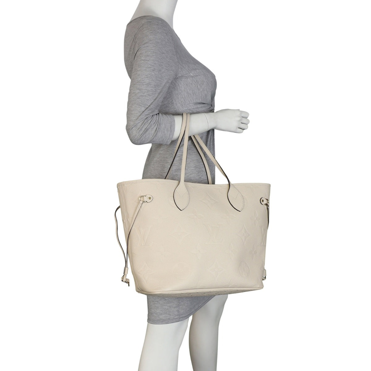 Louis Vuitton Neverfull MM Monogram Empreinte Giant Mannequin