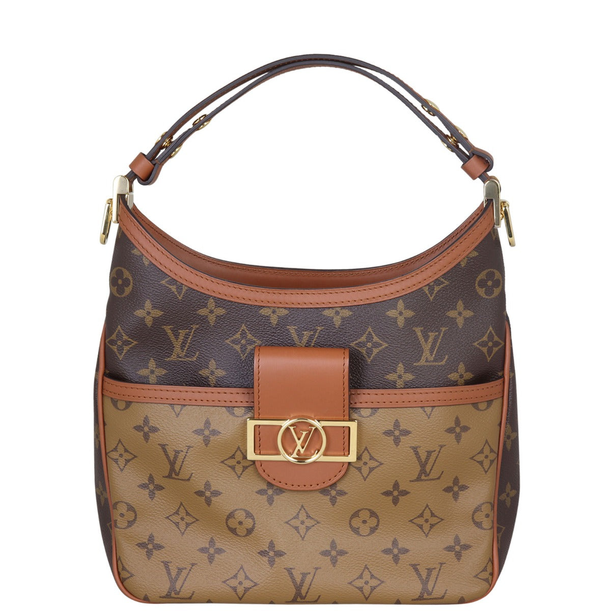 Louis Vuitton Dauphine Hobo PM Monogram Reverse Front