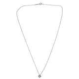 Tiffany & Co Flower Platinum Diamond Pendant Necklace