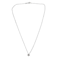 Tiffany & Co Flower Platinum Diamond Pendant Necklace