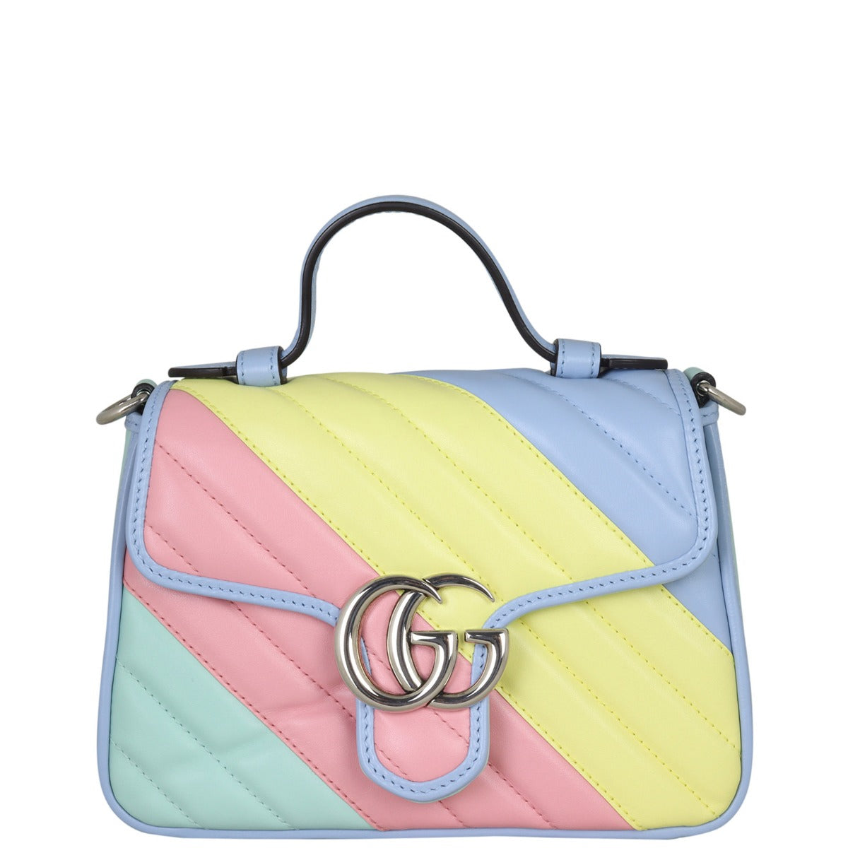 Gucci GG Marmont Top Handle Bag Mini Front