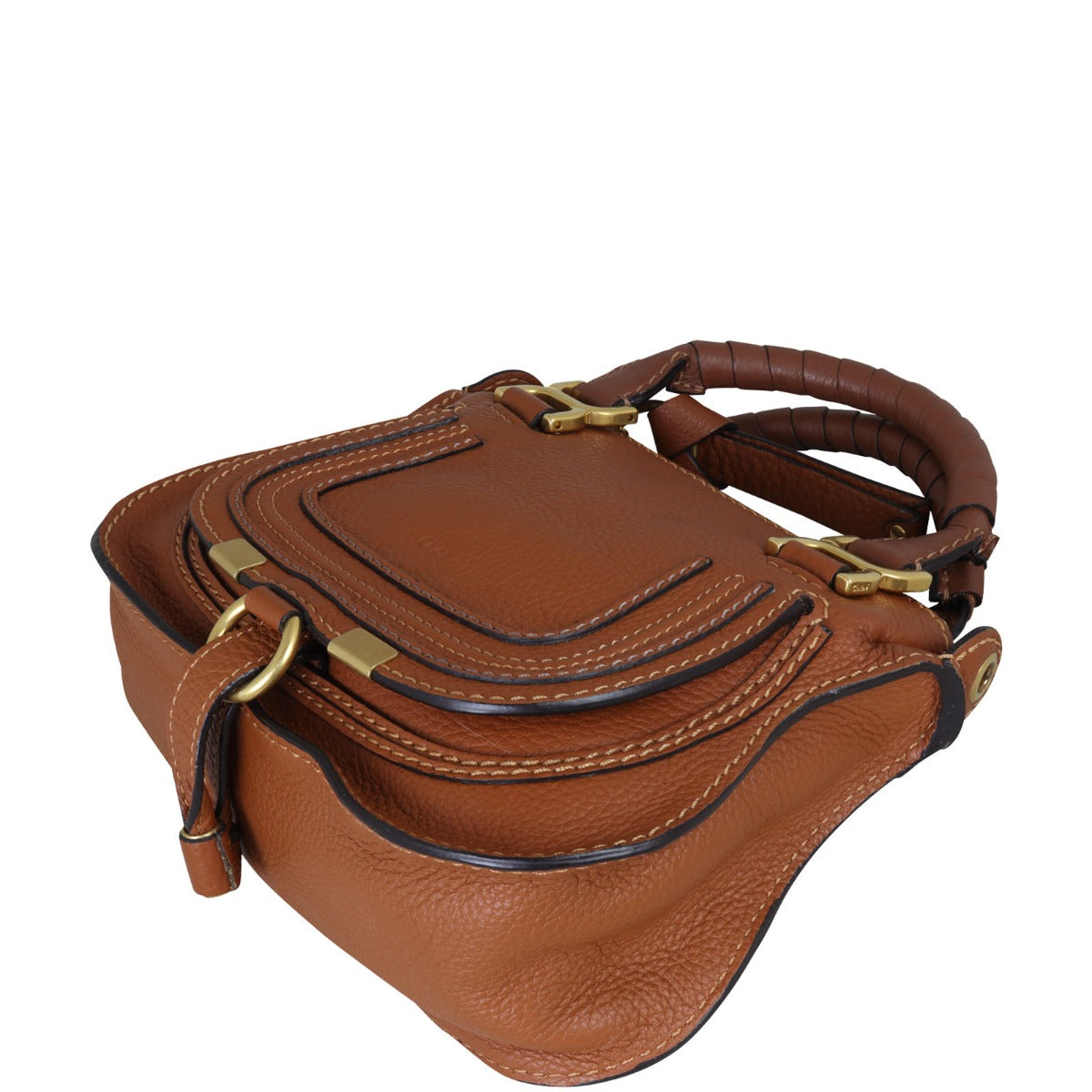 Chloe Marcie Mini Satchel Corner Distance