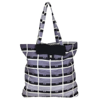 Chanel Fabric Tote with Chain Pouch Front