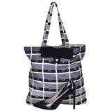 Chanel Fabric Tote with Chain Pouch Shoe