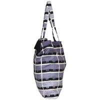 Chanel Fabric Tote with Chain Pouch Side