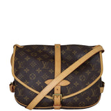 Louis Vuitton Saumur 30 Monogram Front with Strap